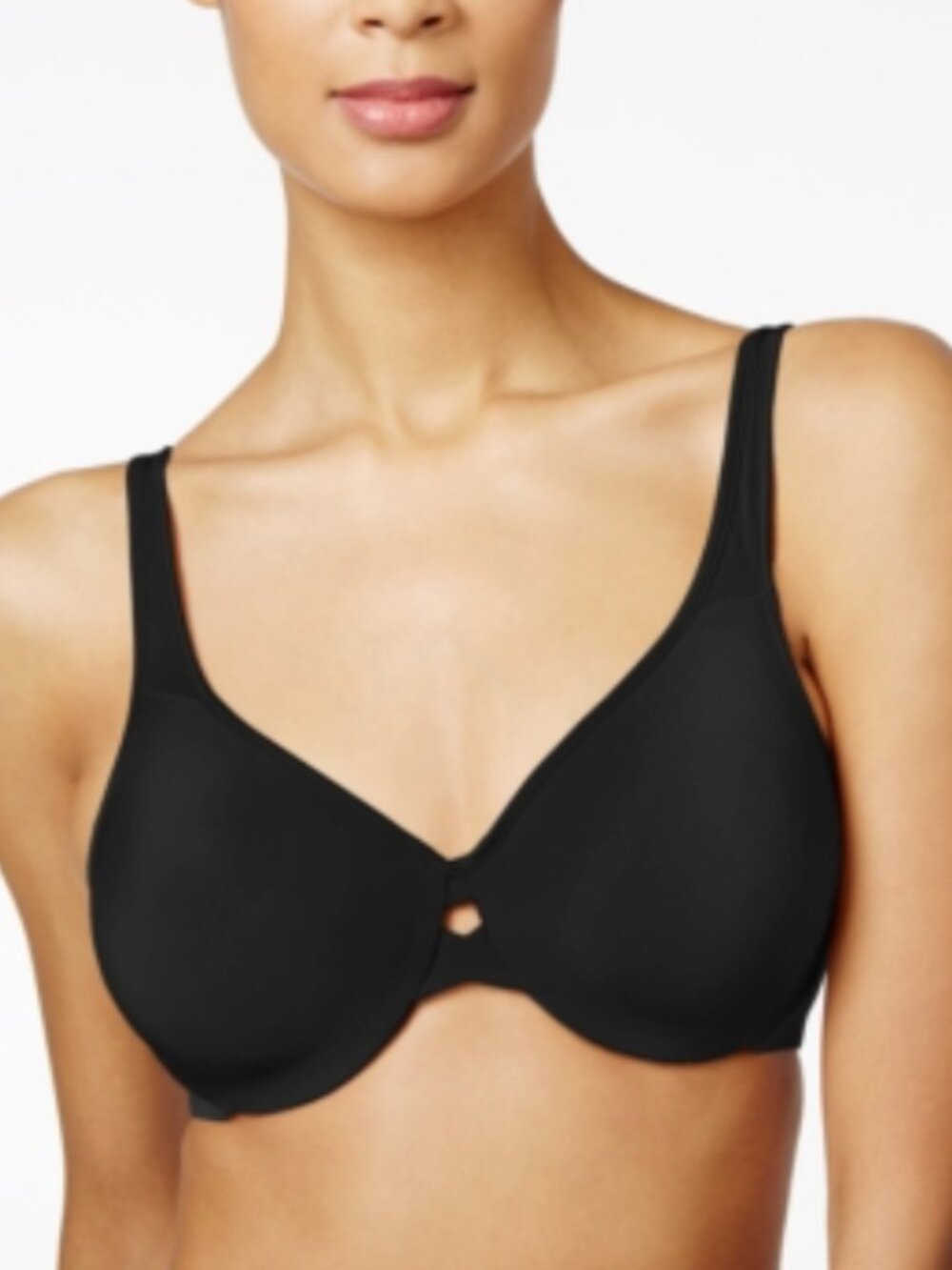 Lilyette by Bali Minimizer Women's Underwire Bra Black Size 34DD 00112